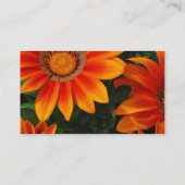 Visitekaartjes van Gazania (Achterkant)