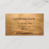 Visitekaartjes van geborsteld koper (Achterkant)