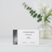 Visitekaartjes van geperforeerd metaal (Staand voorkant)
