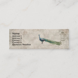 Visitekaartjes van Glam Peacock