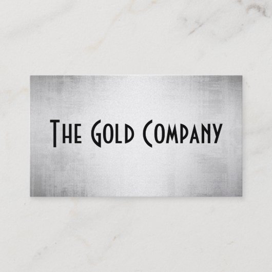 Visitekaartjes van goudmetalen (Voorkant)