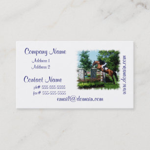 Visitekaartjes van Grand Prix Horse