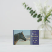 Visitekaartjes van grijze paarden (Staand voorkant)