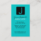 Visitekaartjes van Grunge Monogram (Achterkant)