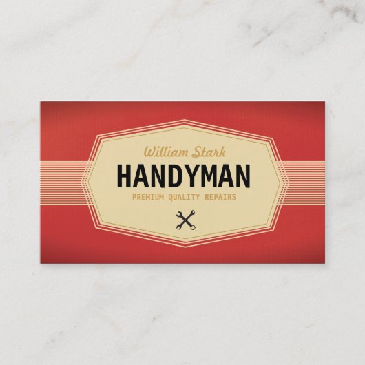  Visitekaartjes van Handyman (Voorkant)