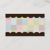 visitekaartjes van heerlijke taart (Achterkant)