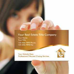 Visitekaartjes van het Bedrijf van de Titel van de