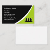 Visitekaartjes van het Europees Agentschap voor he (Voorkant / Achterkant)