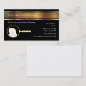 Visitekaartjes van het Executive Search Employment (Voorkant / Achterkant)