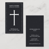 Visitekaartjes van het kerkkruis (Voorkant / Achterkant)