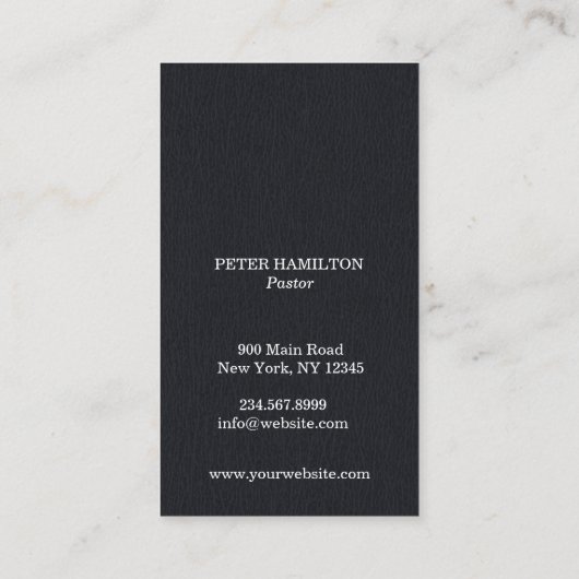 Visitekaartjes van het kerkkruis (Achterkant)