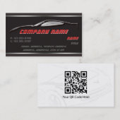 Visitekaartjes van het Korvette omtrek van Chrome (Voorkant / Achterkant)