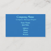 Visitekaartjes van het meer Havasu (Achterkant)