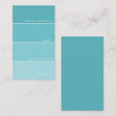 Visitekaartjes van het Monster van de verf (Voorkant / Achterkant)