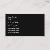 Visitekaartjes van het Patriottische Thema (Achterkant)