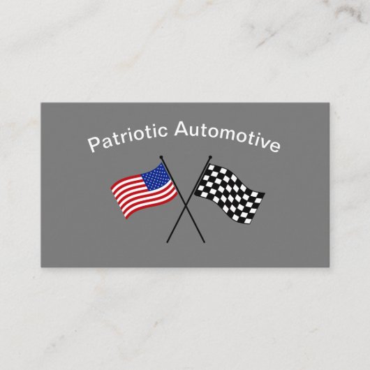 Visitekaartjes van het Patriottische Thema (Voorkant)