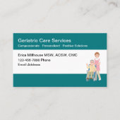 Visitekaartjes van het thema Ouderenzorg (Voorkant)