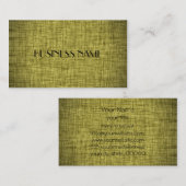 Visitekaartjes van  hout (Voorkant / Achterkant)