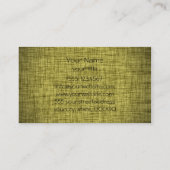 Visitekaartjes van  hout (Achterkant)