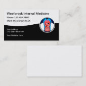 Visitekaartjes van internetartsen (Voorkant / Achterkant)