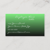 Visitekaartjes van Island Beach (Achterkant)