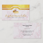 Visitekaartjes van kaaskaken (Voorkant / Achterkant)