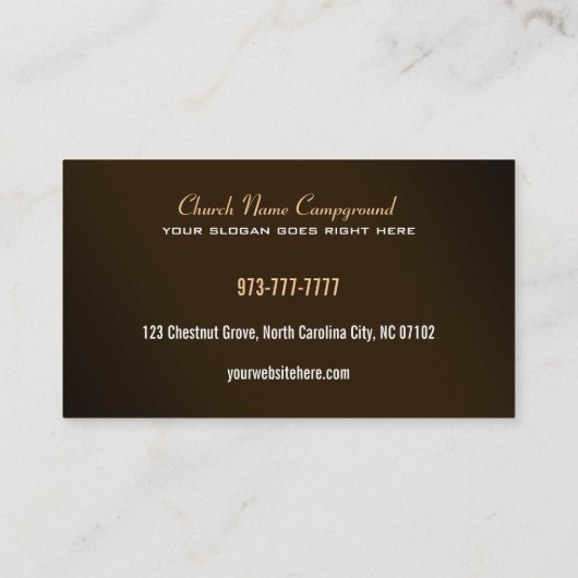 Visitekaartjes van kerken (Achterkant)