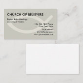 Visitekaartjes van kerken (Voorkant / Achterkant)