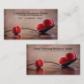 Visitekaartjes van keukengerei, vers (Voorkant / Achterkant)