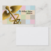 Visitekaartjes van kinderartsen (Voorkant / Achterkant)