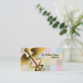 Visitekaartjes van kinderartsen (Staand voorkant)