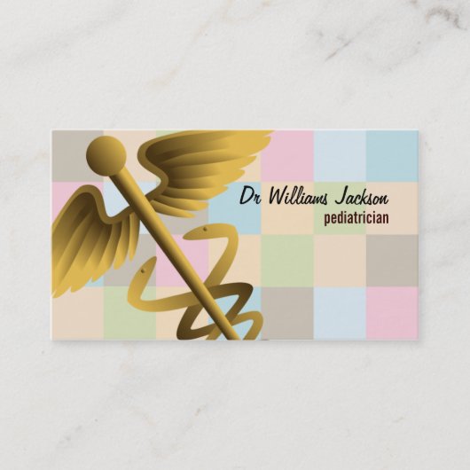 Visitekaartjes van kinderartsen (Voorkant)