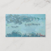 Visitekaartjes van kleurrijke schapen en troebele (Achterkant)