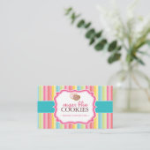 Visitekaartjes van koekjes (Staand voorkant)