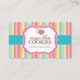 Visitekaartjes van koekjes