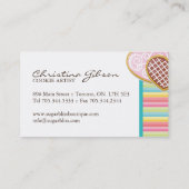 Visitekaartjes van koekjes (Achterkant)