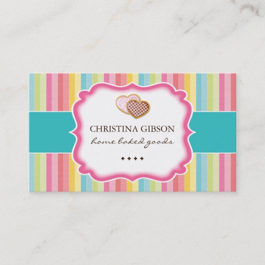 Visitekaartjes van koekjes (Voorkant)