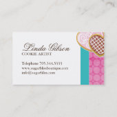 Visitekaartjes van koekjes (Achterkant)