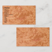 Visitekaartjes van kopermix (Voorkant / Achterkant)