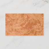 Visitekaartjes van kopermix (Achterkant)