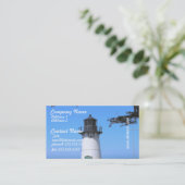 Visitekaartjes van kustvuurtoren (Staand voorkant)