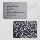 Visitekaartjes van leerkrachten (Voorkant / Achterkant)