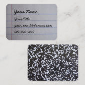 Visitekaartjes van leraren (Voorkant / Achterkant)