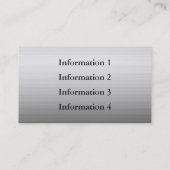 Visitekaartjes van Lijsten met wolzuur (Achterkant)