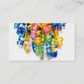 Visitekaartjes van linten (Achterkant)