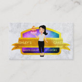 Visitekaartjes van Logo van koekjes (Voorkant)