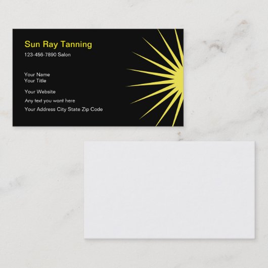 Visitekaartjes van looisalon (Voorkant / Achterkant)