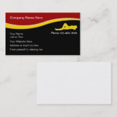 Visitekaartjes van looisalon (Voorkant / Achterkant)