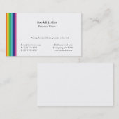  Visitekaartjes van MDillon Design (Voorkant / Achterkant)