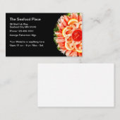 Visitekaartjes van met zeevruchten gelijkgestelde (Voorkant / Achterkant)